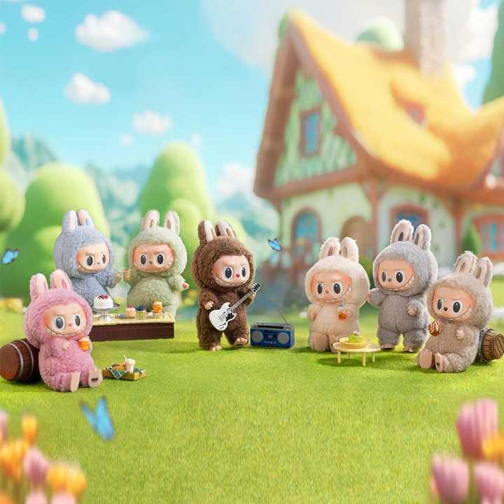 ᴀʟ ᴛᴀɪʙᴀ™ Labubu – Wild Cartoon-Style Keychain