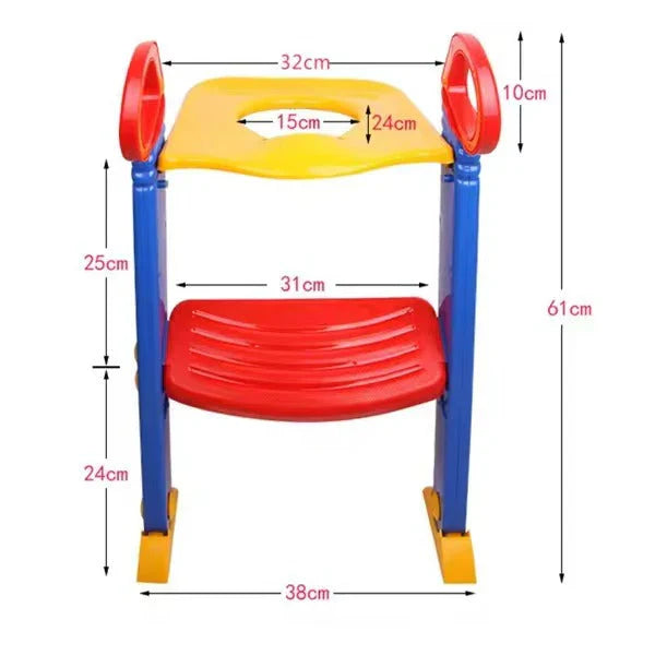 ᴀʟ ᴛᴀɪʙᴀ™ Kid's Ladder Toilet Trainer – مدرب المرحاض للأطفال مع سلم