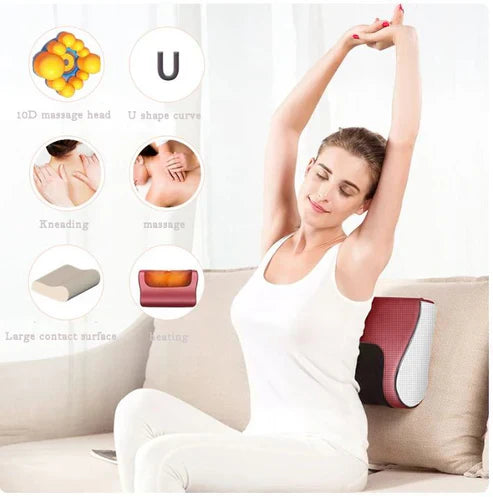 ᴀʟ ᴛᴀɪʙᴀ™ Red Pillow Massager – جهاز تدليك الوسادة الحمراء