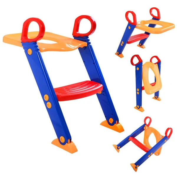 ᴀʟ ᴛᴀɪʙᴀ™ Kid's Ladder Toilet Trainer – مدرب المرحاض للأطفال مع سلم