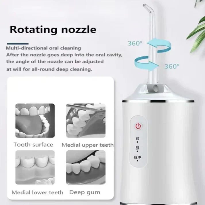 ᴀʟ ᴛᴀɪʙᴀ™3 In 1 Oral Irrigatorجهاز ري الفم 3 في 1