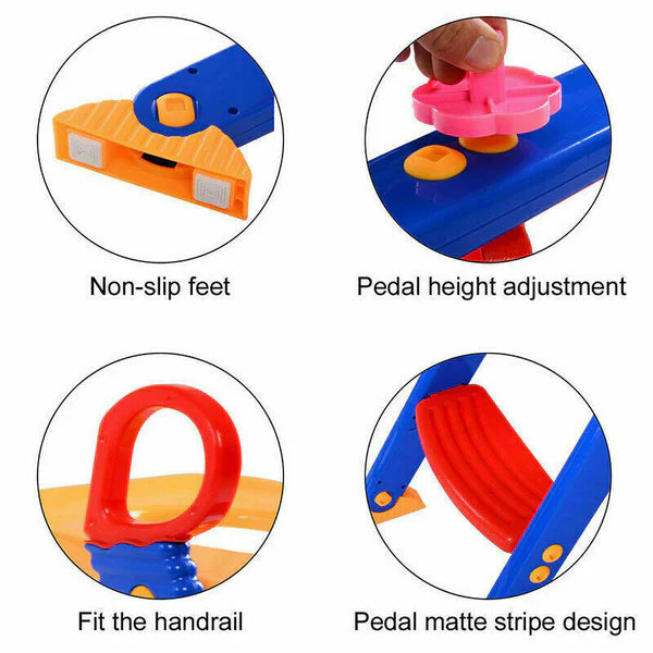 ᴀʟ ᴛᴀɪʙᴀ™ Kid's Ladder Toilet Trainer – مدرب المرحاض للأطفال مع سلم